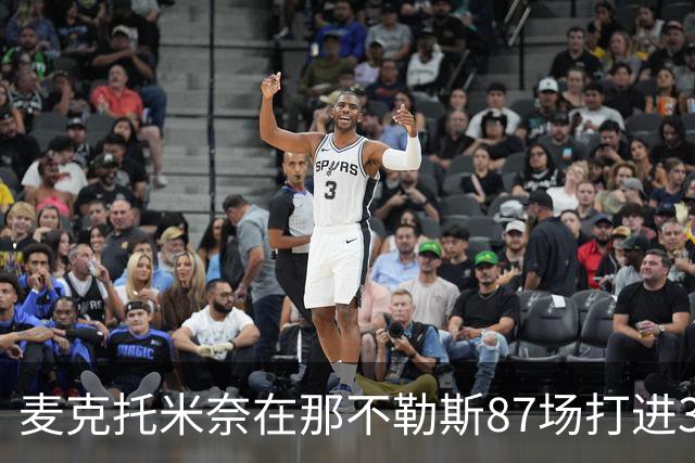 麦克托米奈在那不勒斯87场打进30球，超越在曼联255场进球数量